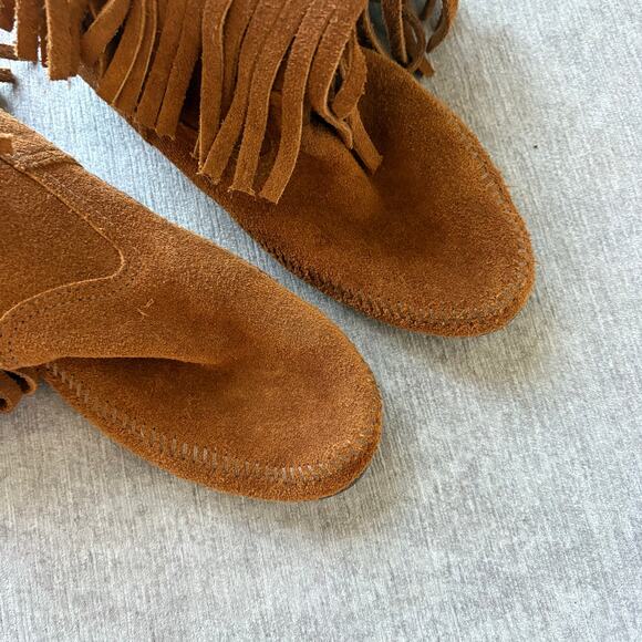 Minnetonka Suede Fringe Boots - Picture 5 of 5